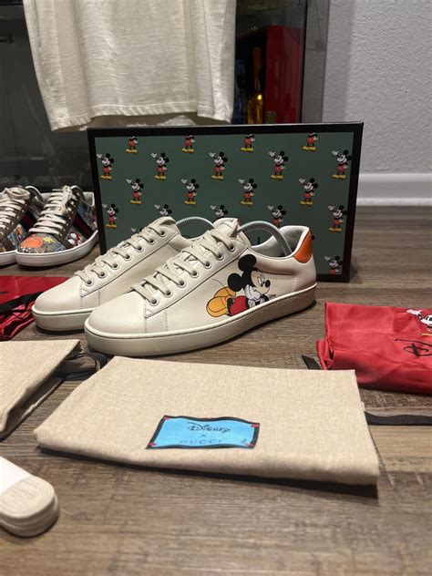 gucci ace x disney ivory|gucci ivory mouse.